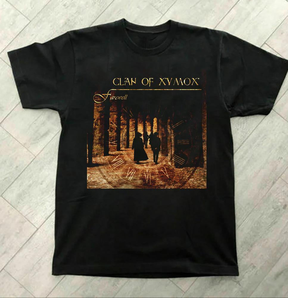

Clan of Xymox Farewell Short Sleeve Unisex Tee Shirt Cotton BS217 Unisex T-Shirt L