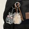 Keepsakes Keyring For Pet Owners Hamster Hair Collector Bottle Acrylic Designs Safely Preserves Memories