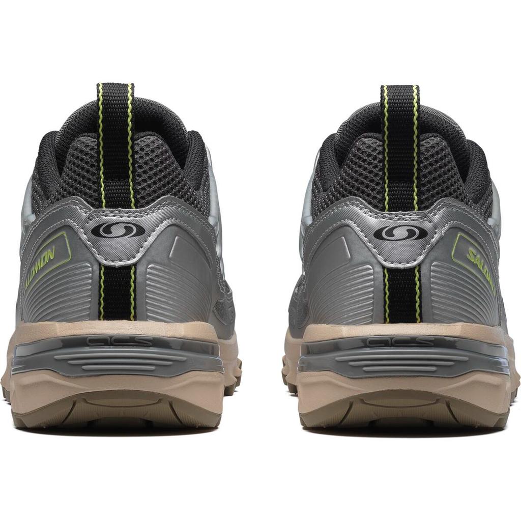 SALOMON ACS + OG Abrasion Resistant Support Low Top Running Shoes Unisex Stone Gray Sneakers 477353