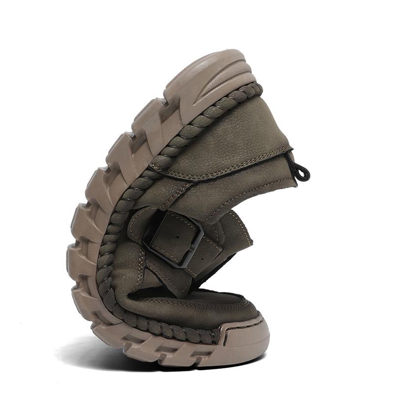 New Men's Casual Shoes Handmade Leather Loafers Comfortable Men's Shoes Quality Leather Flat Moccasins Men's Sneakers