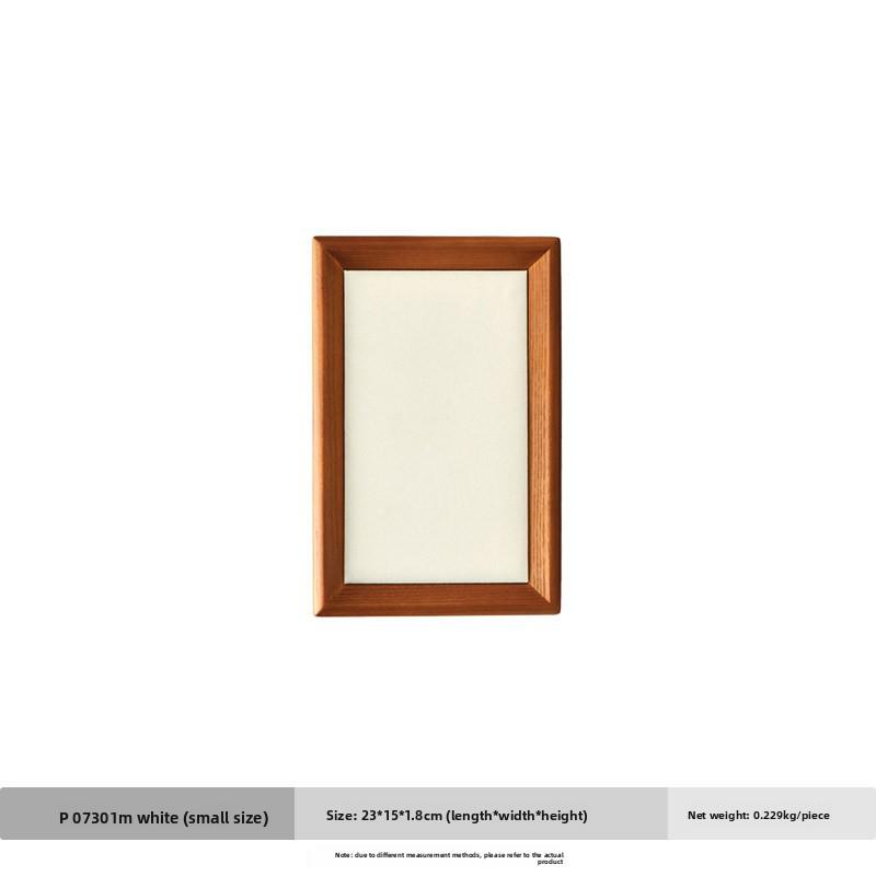 

Creative Round Corner Beveled Solid Wood Ring Tray Jewelry Display Tray Necklace Storage Props