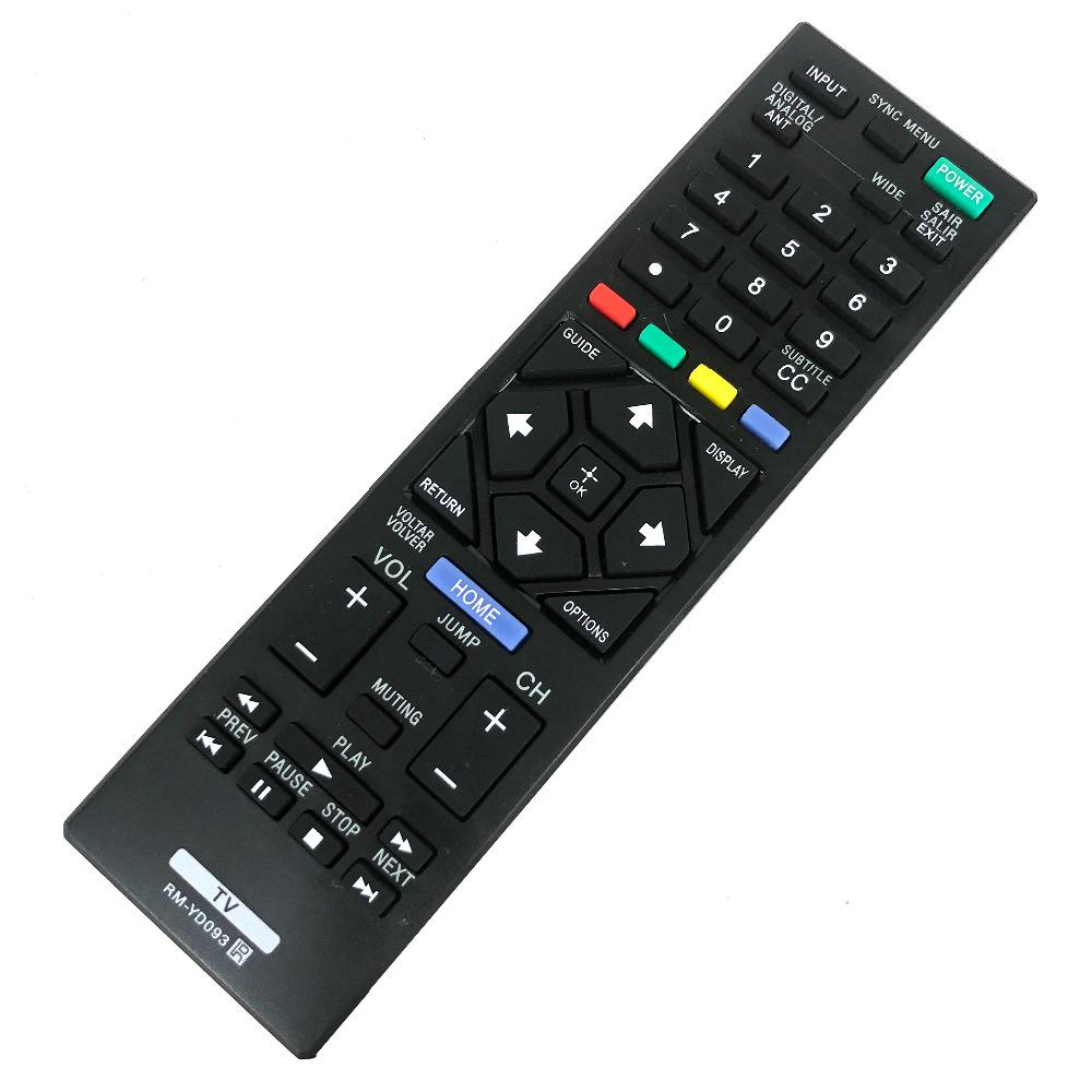 New Replace RM-YD093 For SONY LCD TV Remote Control KDL-40W600D KDL-32R435B KDL-32R425B
