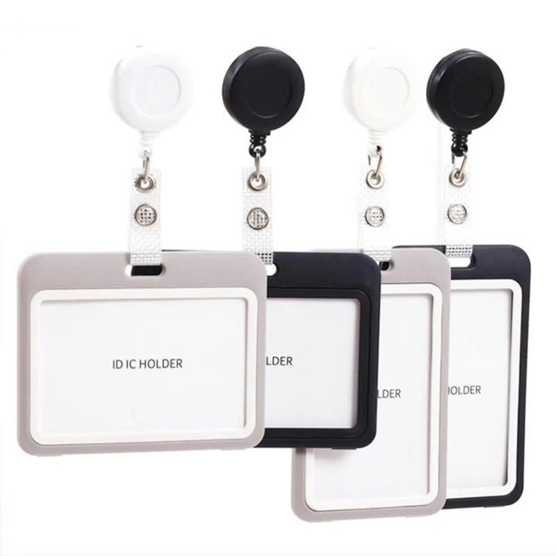 Employee Plastic Credit Card ID Cover Case Work Identity Badge Bag Women Men Holders2025 NEW2025 NEW