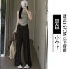 Wide-leg Pants Women's Autumn New High-waisted Casual and Thin Small Banana Drape Straight Sweatpants