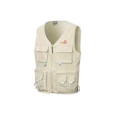 Solid Color Letter Logo Retro Casual Utility Vest With Reflective Detail Unisex Vests Off-White 537224-64