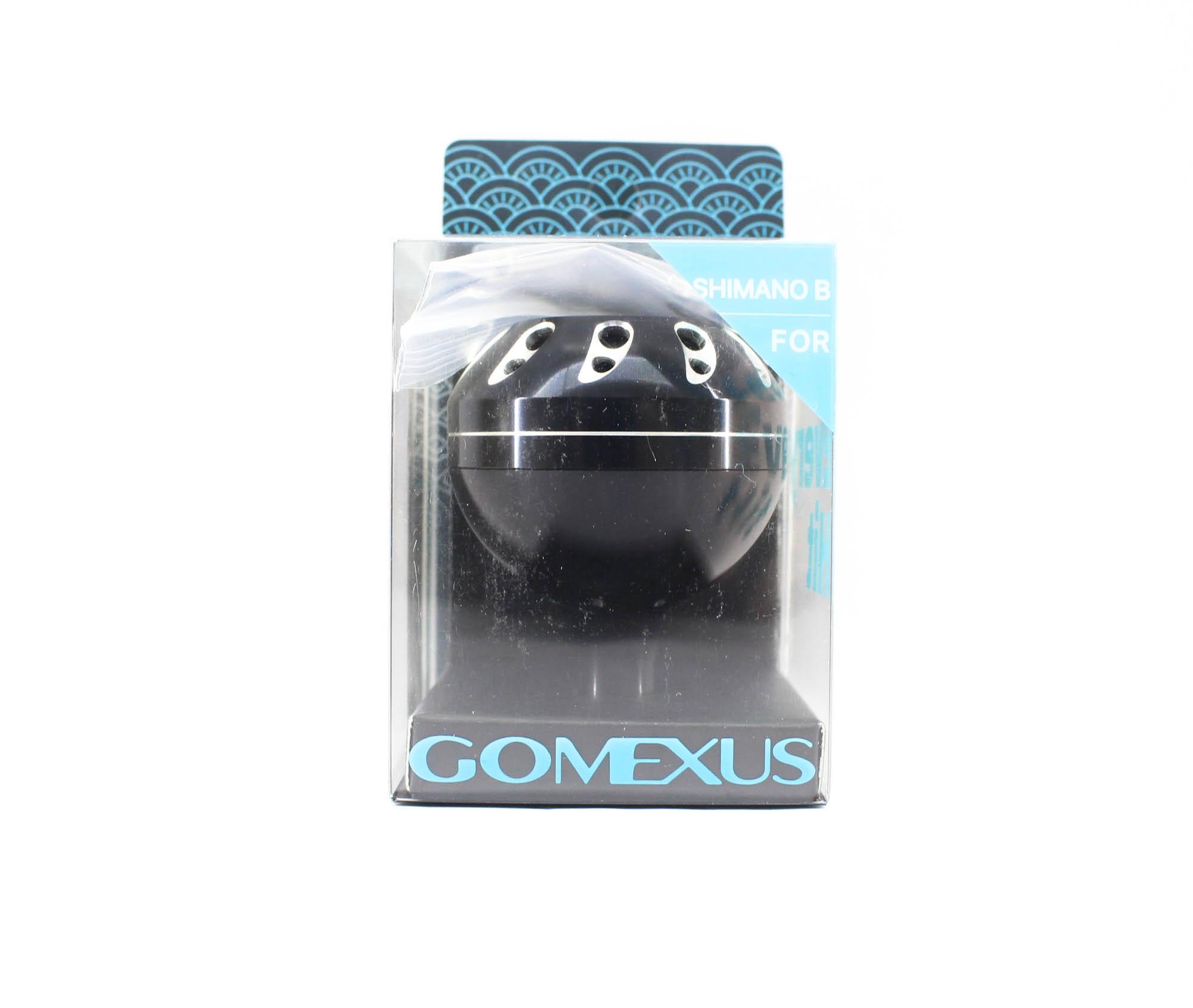 

Ручка Gomexus B47BKBKSR-G Алюм. Черный Серебристый 47 мм Shimano B (2738)