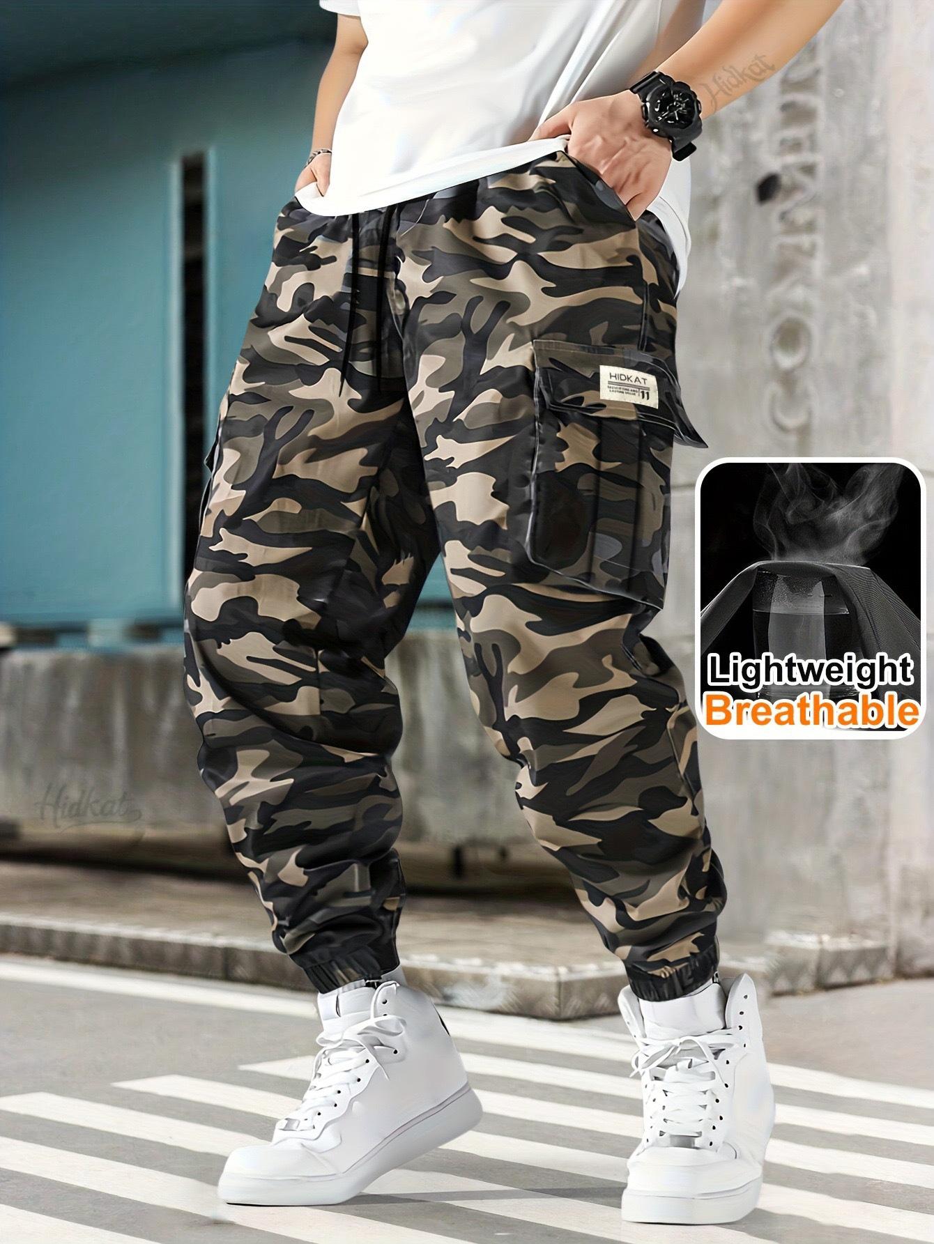 2026 Men s Camouflage Multi-Pocket Sport Pants (Spring/Autumn) XL