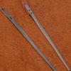 5Pcs  Leather Sewing Needle Single Prong Metal Needle Double Prong Metal Needle Leathercraft Tool
