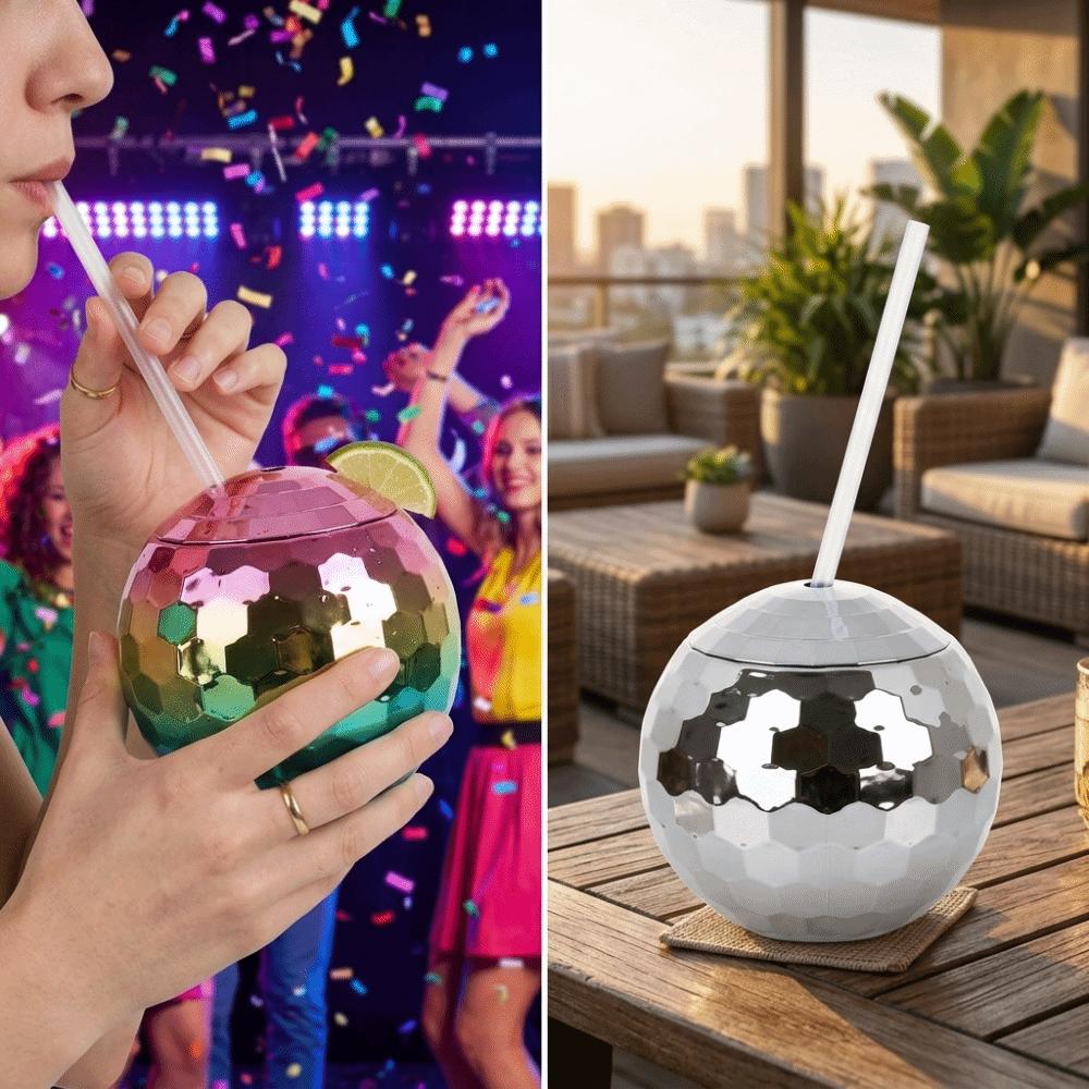 Bright Glitter Water Cup Electroplated Drinking Cup Portable Beverage Cup Outdoor Use