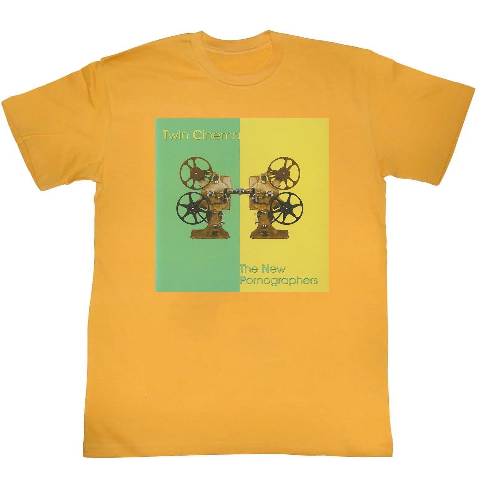 Twin Cinema Album by The New Pornographers Tee T Shirt Size S-5XL CS463 S разноцветный