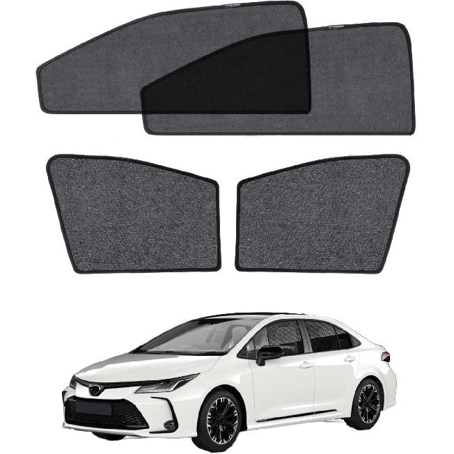 Car Window Shade for Subaru Forester -2024,2 Pack UV & Glare Protection, Breathable Privacy Screen, ect & Bug Blocker Magnetic Mesh Side Rear Sun