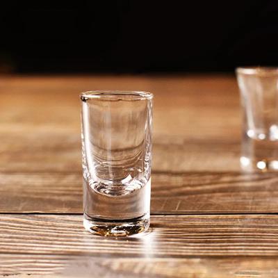 20ml/25ml Crystal Whiskey Glass Luxury Thick Bottom Wine Glass High End Shot Glass Goblet Spirits Cup Party Exquisite Drinkware