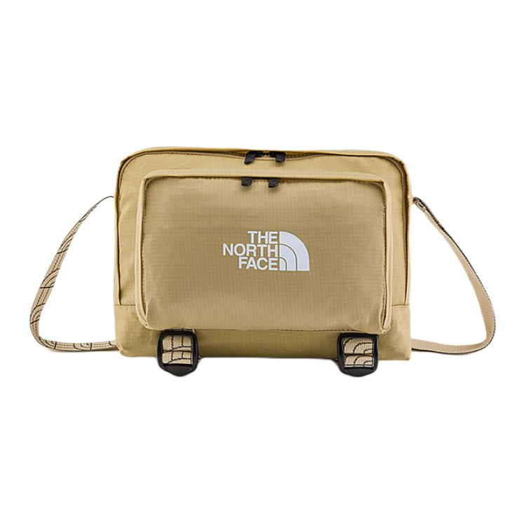 The North Face 2.5L Lightweight Durable CORDURA Functional Material Crossbody Bag Unisex bags Khaki NF0A8AMV-LK5 Khaki