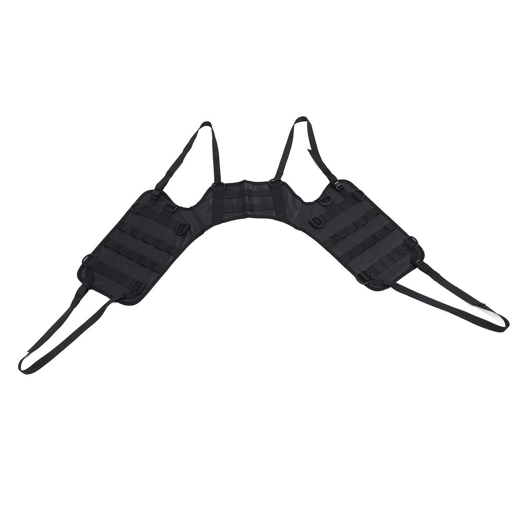 Motorcycle Saddle Bag Mounting Base PU Leather Water Resistant Large Capacity Tail Bag Seat Bag