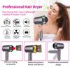 Professional 1800W-2000W Hair Dryer with Diffuser Travel Hair Dryer Blow Dryer with Diffuser Foldable Professional Hair Tools Portable Hair Drier