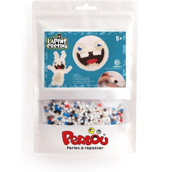 Kit perles à repasser PERLOU Lapins Crétins