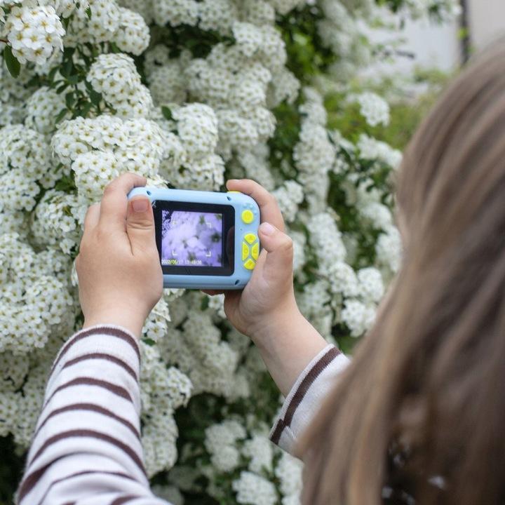 Aparat Fotograficzny Cyfrowy Dla Dzieci Kamera Gry Nibieski