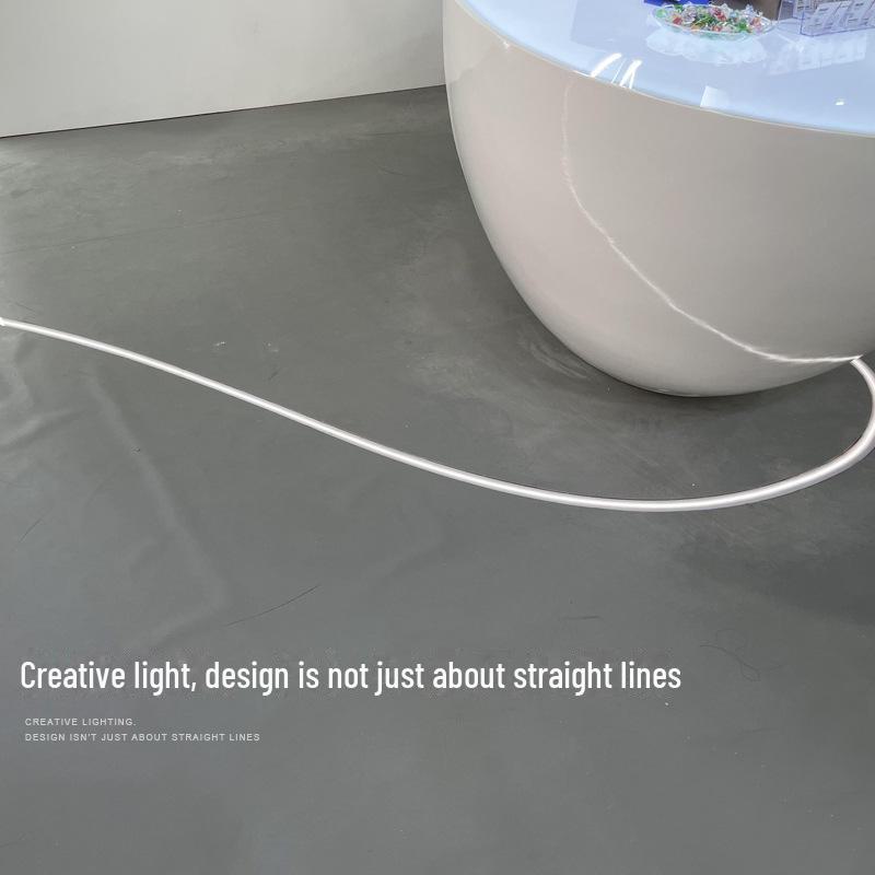 Thread-Free Silicone-Sleeve LED Light: Flexible, Shapeable, and Luminous Linear Strip