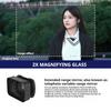 Magnetic Macro Lens 2x Teleconverter For Dji Osmo Pocket Camera 3 Multiplier Macro Lens Handheld Gimbal Lens Accessories V9p1