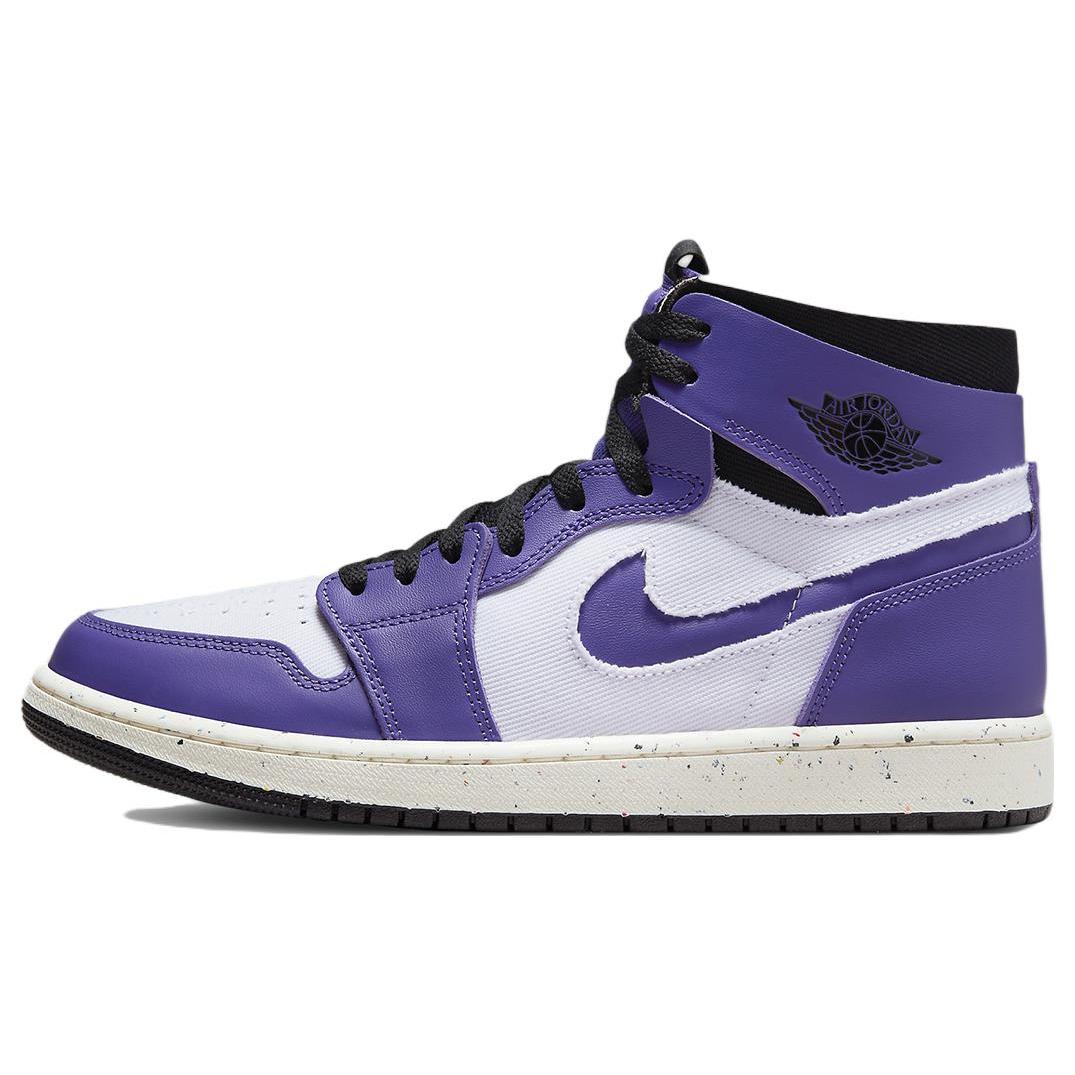 

Кроссовки Jordan 1 High Zoom Air CMFT Crater Purple(СТ0978-501) 43