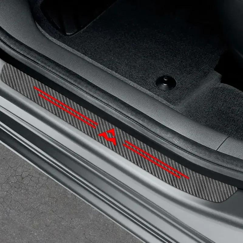 4PCS Car Door Sill Threshold Stickers For Maxus T60 D60 D90  D20 T70 T90 G10 G20 G50 G90 V80 V90 Euniq 5 6 Auto Accessories