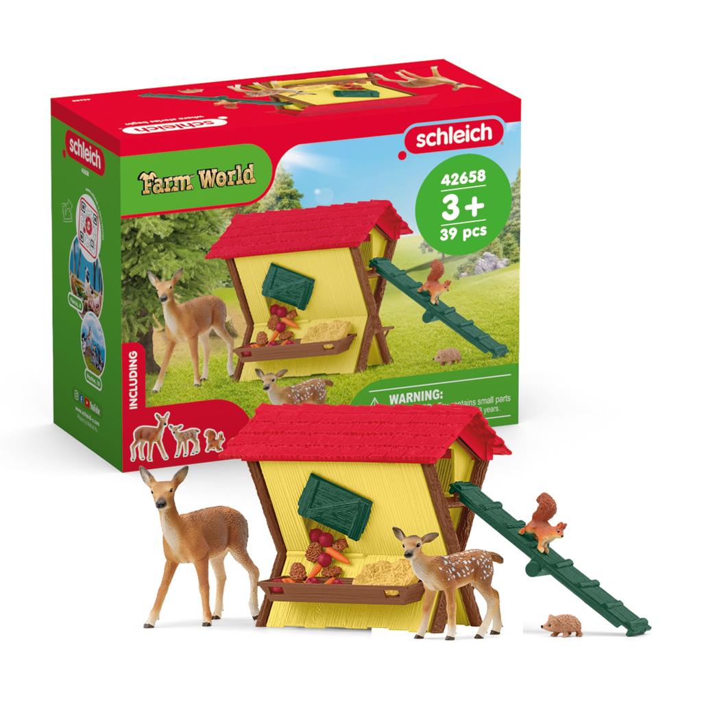 Schleich Farm World Forest Animal Feeder 42658