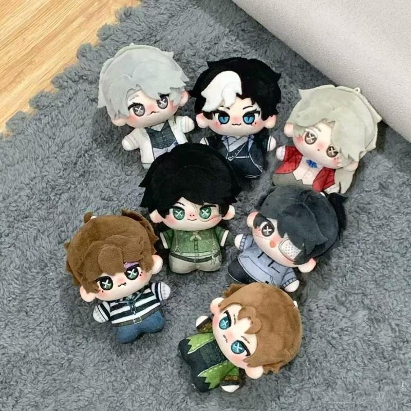 Game Identity V Doll Keychain Cute Anime Figure Cotton Doll Cosplay Pendant Stuffed Plushies Keyring Bag Accessories Fans Gifts