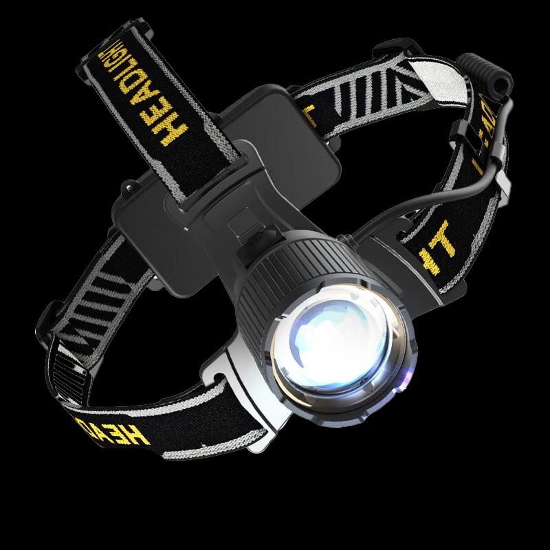 WIDE AWAKE Dual-Source Induction Zoom Headlamp