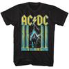 AC/DC T-Shirt Lightning Guitarist Pillars Black Tee Unisex T-Shirt