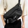 New Nike Fabric One Shoulder Crossbody Bag, Sling Bag, Fanny Pack Regular Unisex Black DN8114-010