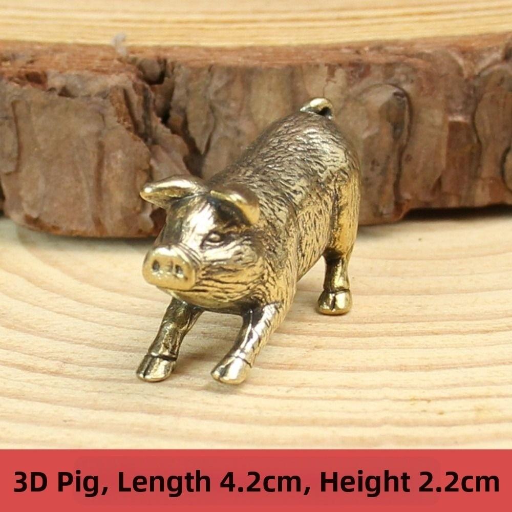 Dekoration Kupfer Miniaturen Figuren Heim Büro Dekoration Stier Ornament Skulptur Kupfer Statue