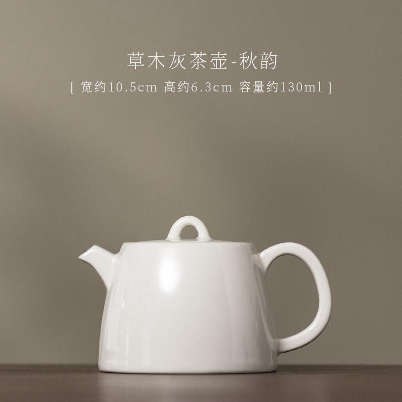 

Japanese Style Plant Ash Teapot Zen Tea Infuser Pot Maker Kettle With Strainer Kung Fu Tea Chinese Set Decoration Craft