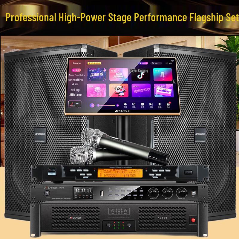 SANSUI PK101 Home KTV Audio System Set (CN version)