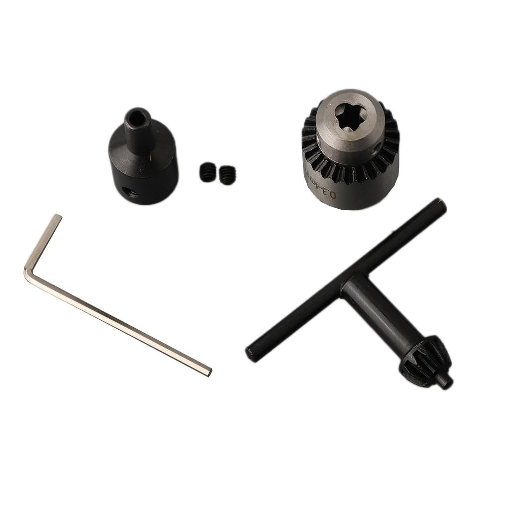 JT0 Motor Drill Chuck With 4mm 5mm 6mm 8mm Motor Connecting Rod Sleeve Kit