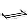 Bathroom Storage Towel Rail Hanging Towel Rail Radiator 30 40 50cm Long-lasting Performance No Drilling Required