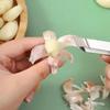 Nerezový loupák na česnek, vhodný na loupání česneku a odstraňování rybích kostí, Nerezová pinzeta na vepřové štětiny, Kuchyňské potřeby