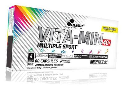 Multivitamine für Männer 40+, Vita-Min Multiple Sport 40 Plus, (36283085)