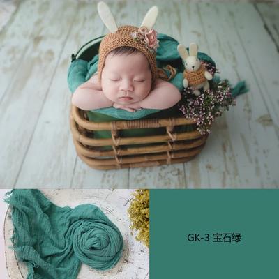 Dehnbares Babydecke Stoff Neugeborene Foto Requisiten Decke Wickeltuch Baumwolle Weich Säugling Junge Mädchen Fotografie Requisiten Wickeltücher Zubehör