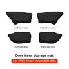YZ For Tesla Model Y Juniper 2025 New Leather Trunk Mats Fully Surrounded Waterproof Non-Slip Liner Custom Floor Mat Accessories