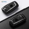 ABS Carbon Fiber Car Key Case Shell Fob For BMW 1 3 5 7 Series X1 X3 X4 X5 F10-F11-F20-F25-F26-F30 M3 M4 Keychain Accessories