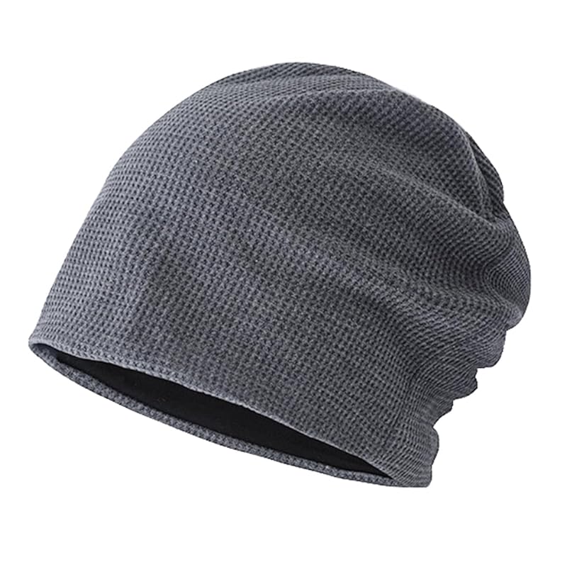 

[White Fang] hat sports Plain color beanie casual street knit Fashionable men s ladies CZ421 (gray)