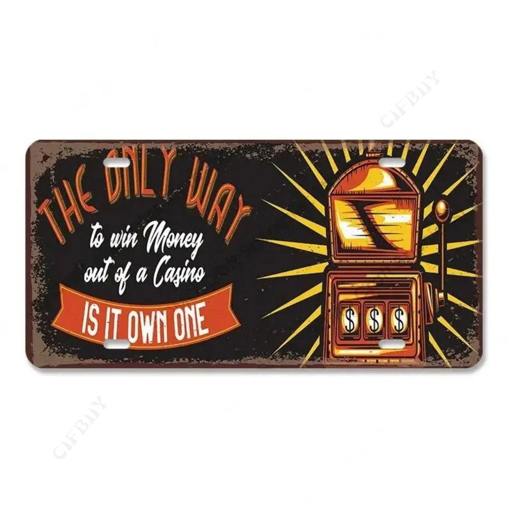 Vintage Car Retro Metal Tin Signs