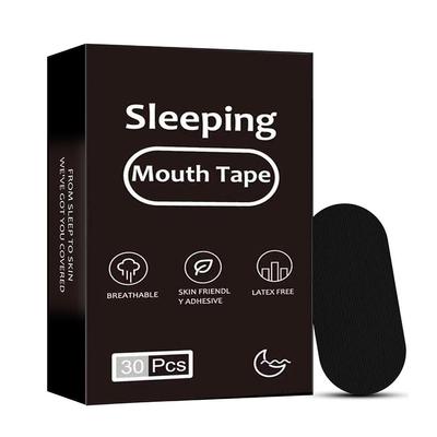 Mundpflaster Schlafstreifen Anti-Schnarch-Mundatmungs-Klebeband Zur Verbesserung des Schlafs bei Schnarchen Lippenpflaster Mundaufkleber