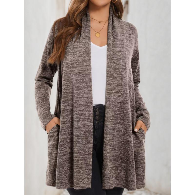 Women S Loose Lightweight Long Sleeve Cardigan With Pockets