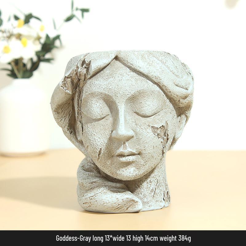 Succulent Garden Resin Ornaments: DIY Micro-Landscape Bonsai Decorations