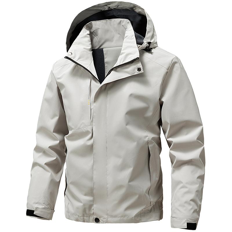 Softshell Windbreaker Men Waterproof Jacket Autumn Spring Outdoor Hooded Coat Sports Hiking Camping Coats Lightweight Jackets