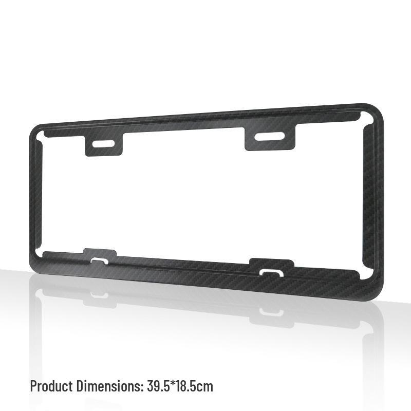 Stainless Steel License Plate Holder for Taiwan Model Cars, Anti-bending, 131g