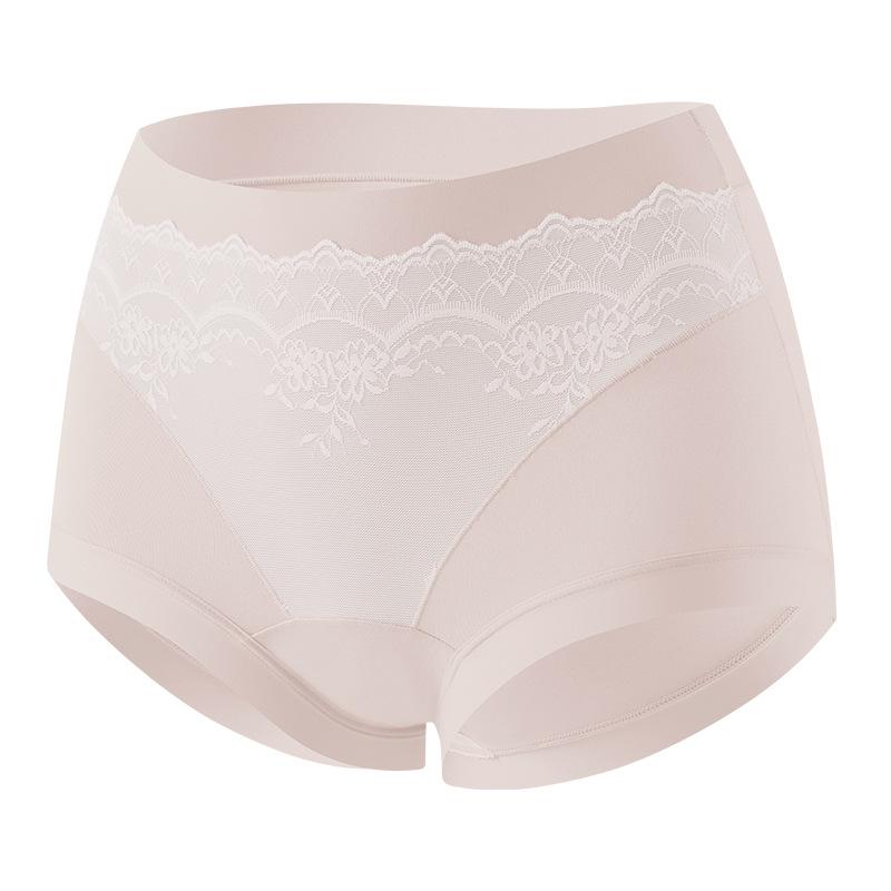 Damen Sommer Dünner Stil Frisch Atmungsaktiv Antibakteriell Spurlos Hoher Bund Dreieck Panties