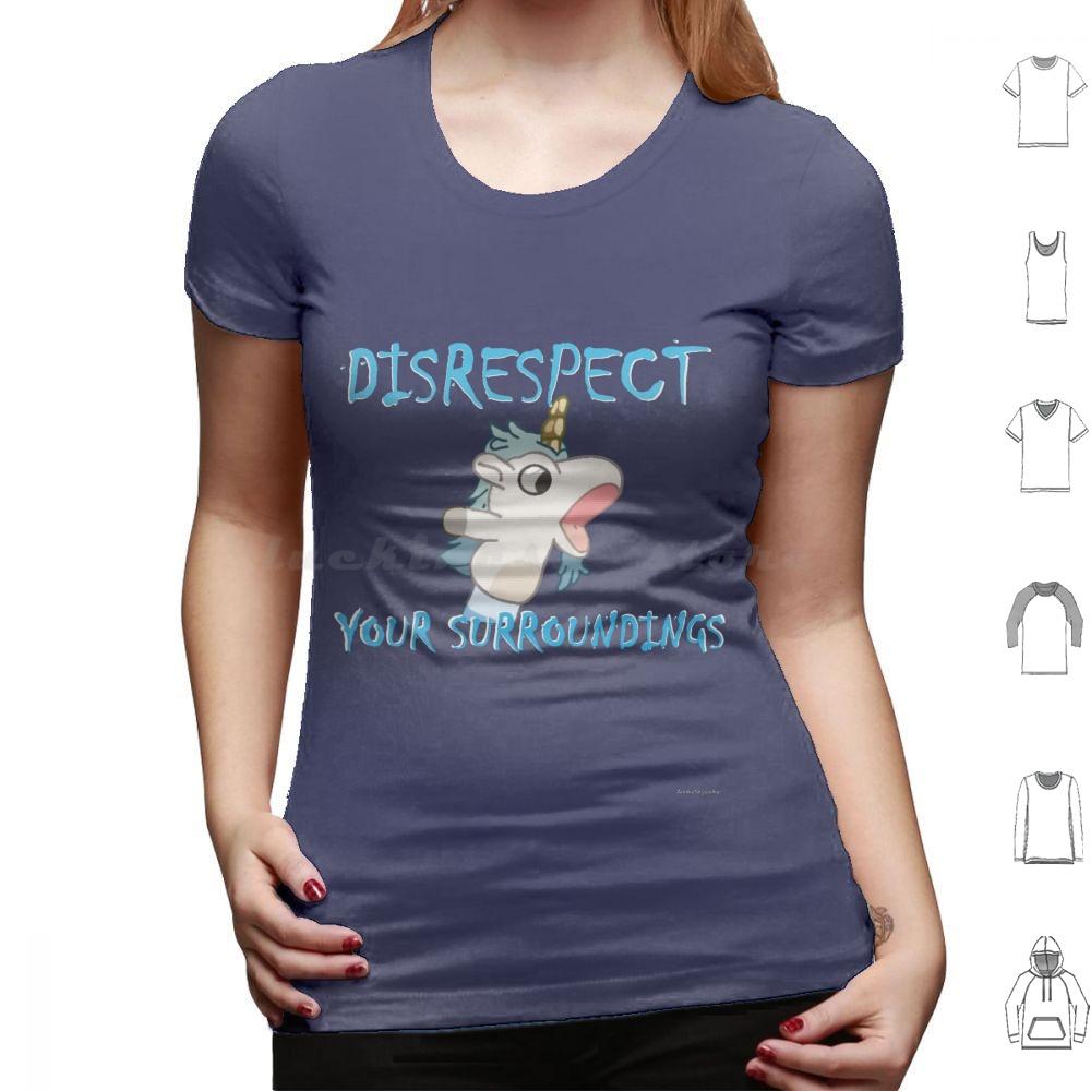 Unicorse Disrespect Your Surroundings T Shirt Big Size 100 Cotton Funny Unicorse Heeler Bandit Heeler Unicorse Heeler Kids