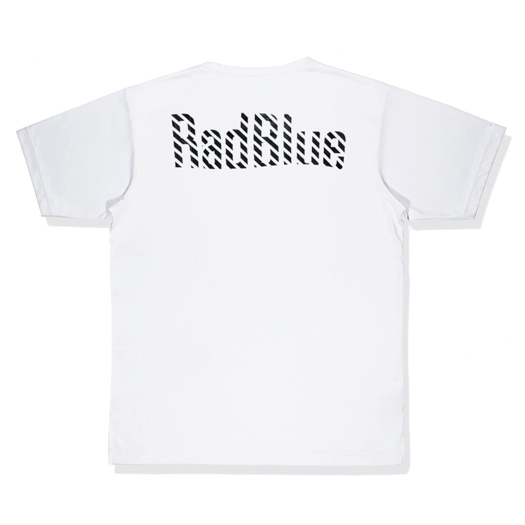 

Мужской рашгард RadBlue [05] с коротким рукавом, защита от УФ-лучей, влагоотводящий, быстросохнущий, UPF 50+, амфибийный, футболка свободного кроя, белый, размер M